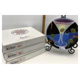 Peggy karr Set of three 8 inch martini plates