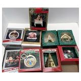 Assorted hallmark ornaments