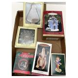 Assorted hallmark ornaments