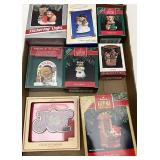 Assorted hallmark ornaments