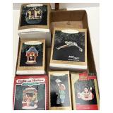 Assorted hallmark ornaments