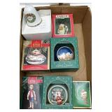 Assorted hallmark ornaments