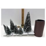Dept 56 Snowy trees and bricks