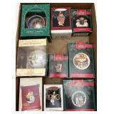 Assorted hallmark ornaments