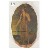 Cherokee Nation Reservation Indian Maiden Litho