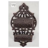 Cast Iron Double Wall Match Safe - 7'