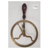 Early Brass Wheel 24' Wheel Travel