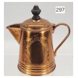 Decorative Copper Tea Pot - 5.75'
