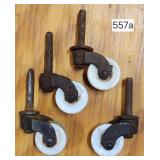 Antique Porcelain Furniture Castors