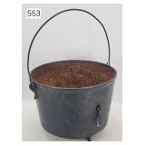 Cast Iron Footed Kettle
