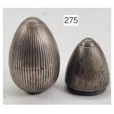 Early Silver Sewing Egg - 2'