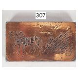 McCormick Corn Picker Copper Printing Plate