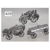 Cast Pewter Steam Combine Set