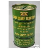 John Deere Centennial Barrel Bank - 3.75'