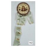 1858 N.I.T.A. Lincoln Douglas Comm. Badge