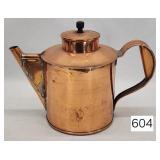 Early Copper Coffee Pot - 9'