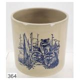 Monmouth Pottery 'Raccoon' Jar - 7'
