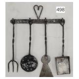 Childs Hand Forged Hearth Tool Set