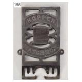 Hopper Cast Wall Match Box - 6'