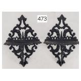 Mid 19th Centrury Cast Candle Shelves - 11'