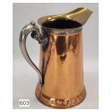 Copper & Brass 9' Pitcher
