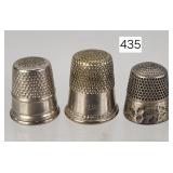 Sterling Silver Thimble & Others