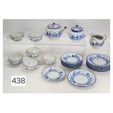 Japan Delft Style Childs Tea Set