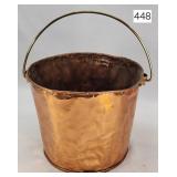 Primitive Copper Bucket -9' dia.