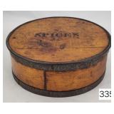 Primitive Bentwood Stenciled Spice Set