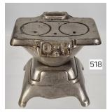 OK Stove Ranges Nickel Cook Stove Match Safe