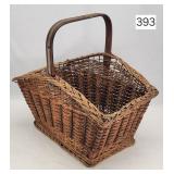 Wickert & Rush Woven Gathering Basket - 15' tall