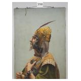 1907 'IX Commandment' Oil on Canvas Painting