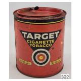 Target Cigarette Tobacco Can