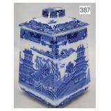 Ringtons Tea Merchants China Motif Tea Caddy