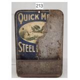 Quick Meal Ranges Tin Wall Match Safe - 5'