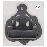 Wood Cut Out Wall Match Safe - 4.5'