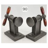 Industrial Art Machinist Vise Book Ends