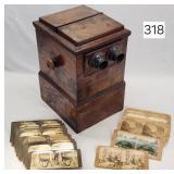 A. Beckers 'Sweetheart' Stereoscope & Cards