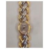 Gitano Quartz Diamond Gold & Sliver Tone Watch