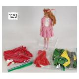 1963 Barbie Skipper Doll w/ Skipper Outfits
