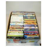 BOX OF DVDs (KID'S MOVIES) BOX OF DVDs (KID'S MOVIES)