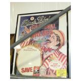 BLACK LABEL FRAMED ADVERTISING BLACK LABEL FRAMED ADVERTISING
