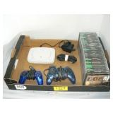 SONY PLAYSTATION ONE CONSOLE WITH GAMES,