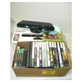 XBOX 360 GAMES AND KINECT SENSOR XBOX 360 GAMES AND KINECT SENSOR