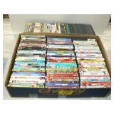 LARGE BOX OF DVDs (KID