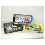 3 DIECAST RACE CARS