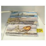 3 SEALED MODEL KITS 3 SEALED MODEL KITS