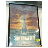 SUPER BOWL XXIII POSTER