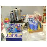 PICNIC BASKET, PUMP POT, NEW PLASTIC CUTLERY, NEW PICNIC BASKET, PUMP POT, NEW PLASTIC CUTLERY, NEW