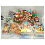 LARGE GROUP OF MR. POTATOHEAD LARGE GROUP OF MR. POTATOHEAD